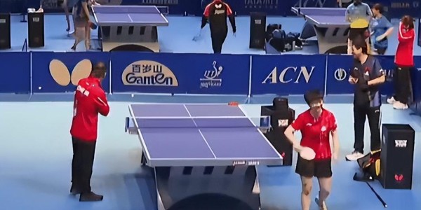 为备战日本孙颖莎又加练！37岁老将多次鼓励 谦逊之言显大将风采